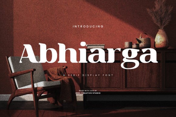Abhiarga: The Elegant Serif Font for Scroll-Stopping Campaigns