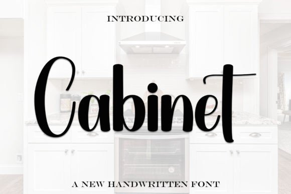 Cabinet: The Handwritten Display Font for Authentic Branding