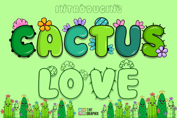 Cactus Love: The Perfect Display Font for Handmade Products