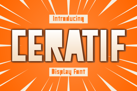 Ceratif: The Playful Display Typeface for Engaging Web Experiences