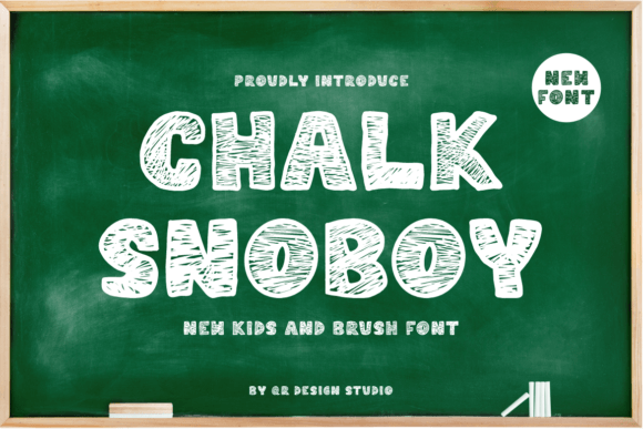 Chalk Snoboy: The Friendly Display Typeface for Campaigns That Stick
