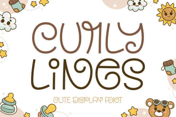 Curly Lines: The Playful Typeface That Elevates Campaign Visuals