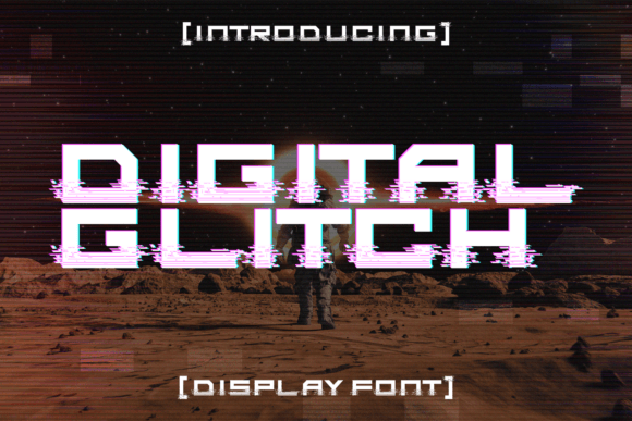 Digital Glitch: The Distorted Typeface for Bold Brand Identity