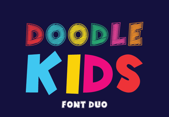 Doodle Kids: The Perfect Display Typeface for Brand Identity