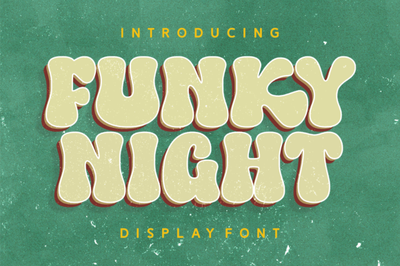 Funky Night: The Bold Typeface That Transforms Small Business Branding