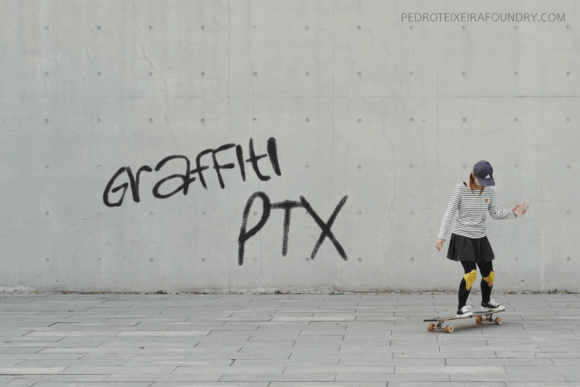 Graffiti Ptx: The Urban Typeface That Makes Campaigns Pop