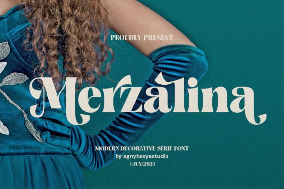 Merzalina: The Stylish Serif Font for Modern Brand Identity