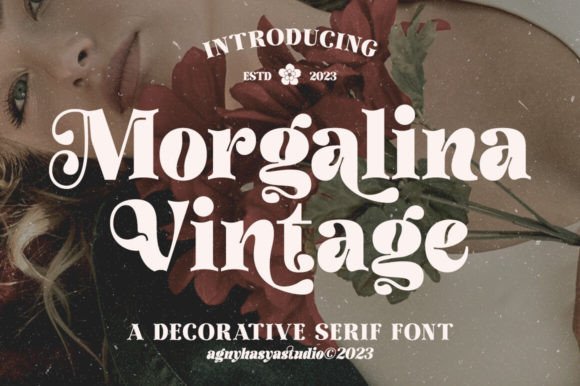 Morgalina Vintage: A Premium Display Typeface for Editorial Design