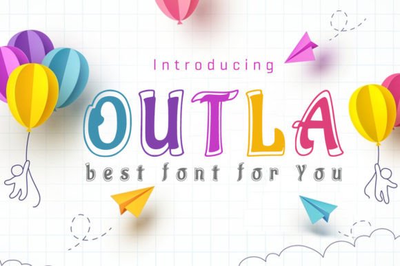 Outla: The Quirky Display Font for Handmade Labels and Crafts