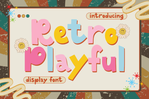 Retro Playful: The Perfect Display Typeface for Brand Upgrades