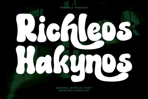 Richleos Hakynos: A Premium Display Typeface for Digital Brands