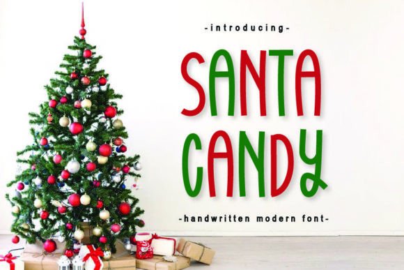 Santa Candy: The Playful Display Typeface for Festive Web Design