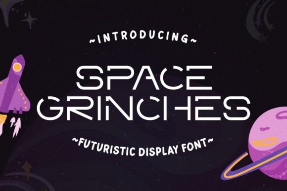 Space Grinches: The Futuristic Typeface for Modern Web Design