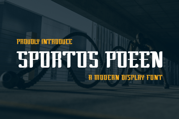 Sportos Poeen: A Whimsical Display Typeface for Magical Web Design