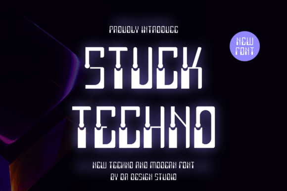 Stuck Techno: The Display Font That Elevates Every Campaign