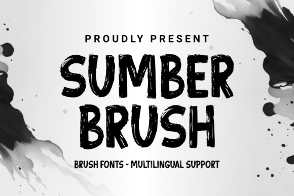 Sumber Brush: A Bold Typeface for Modern Editorial Design