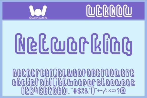 Why Networking Is the Perfect Display Font for Your Brand Identity