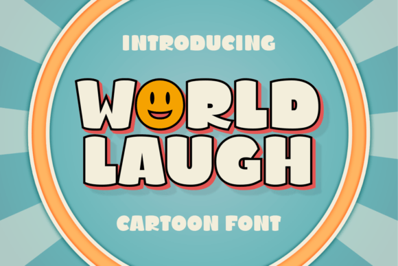 World Laugh: A Playful Display Typeface for Digital Brands